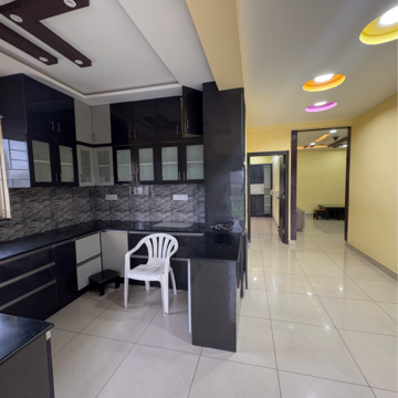 Kitchen in 3 BHK Builder Floor at Nallagandla – for Rent