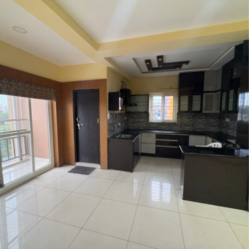 Kitchen in 3 BHK Builder Floor at Nallagandla – for Rent