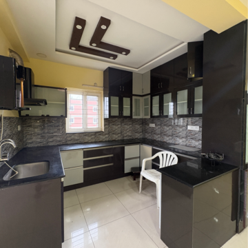 Kitchen in 3 BHK Builder Floor at Nallagandla – for Rent
