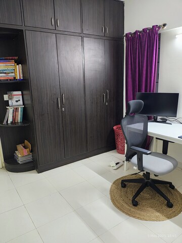 Master Bedroom in 3 BHK Apartment at Nitesh Forest Hills, Whitefield – for Rent