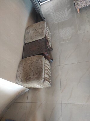 Staircase in 2 BHK Apartment at Supertech Livingston, Sain Vihar – for Rent