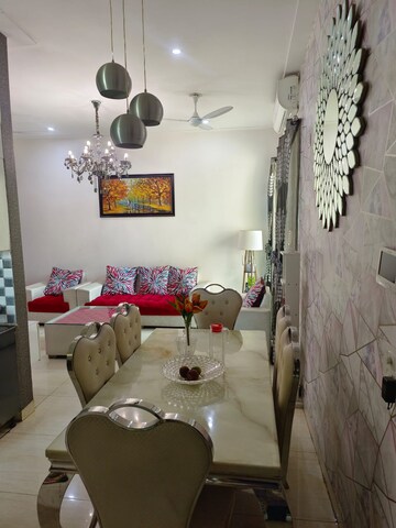 Living Room in 3 BHK Apartment at Gaur Saundaryam, Tech Zone 4 Greater Noida – for Rent