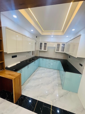 Kitchen in 3 BHK Builder Floor at Gms Road – for Sale