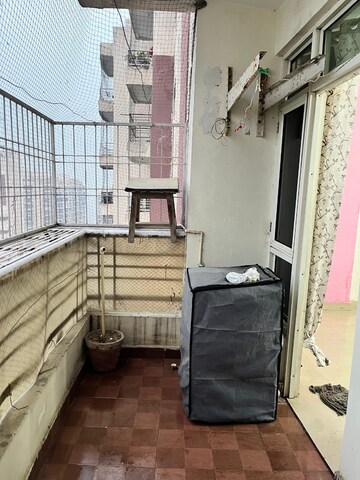Balcony in 3 BHK Apartment at Mahagun Mascot, Sain Vihar – for Rent
