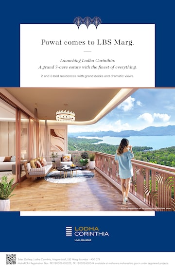 3 BHK Builder Floor For Sale in Lodha Corinthia, Bhandup West