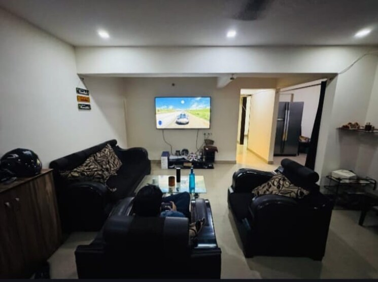 Living Room, shree-bhagwati-suvarn-apartment 2 Bedroom 1000 Sq.Ft. Apartment In Baner Pune 8908664