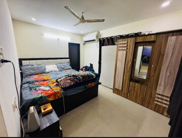 Bedroom in 2 BHK Apartment at Shree Bhagwati Suvarn Apartment, Baner – for Rent