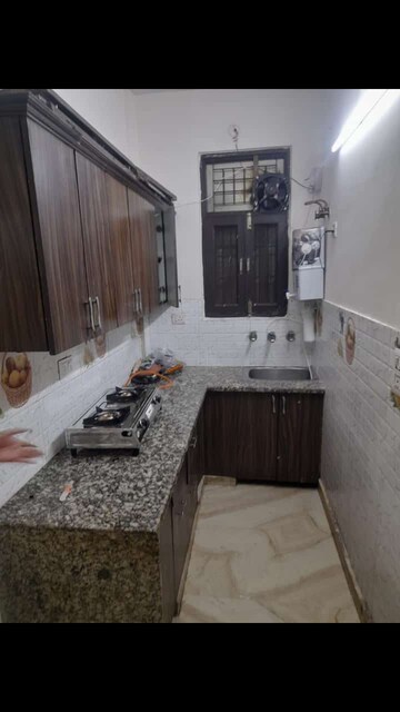Kitchen in 1 BHK Builder Floor at Rohini – for Rent