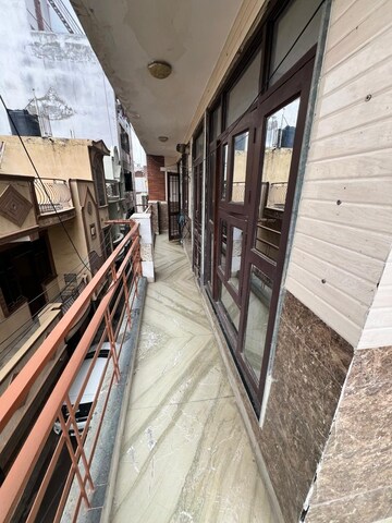 Balcony in 2 BHK Builder Floor at Raj Nagar – for Sale