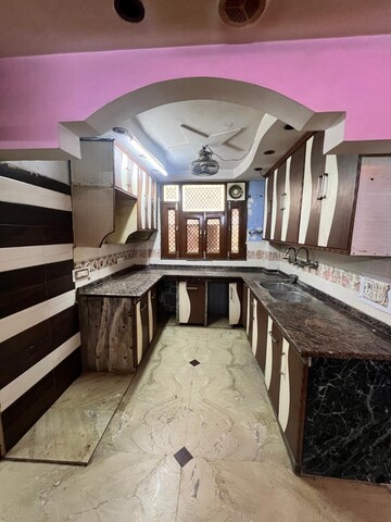 Kitchen in 2 BHK Builder Floor at Raj Nagar – for Sale