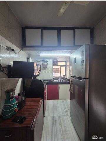 Kitchen in 1 BHK Apartment at Omkar Sanpada, Sanpada – for Rent