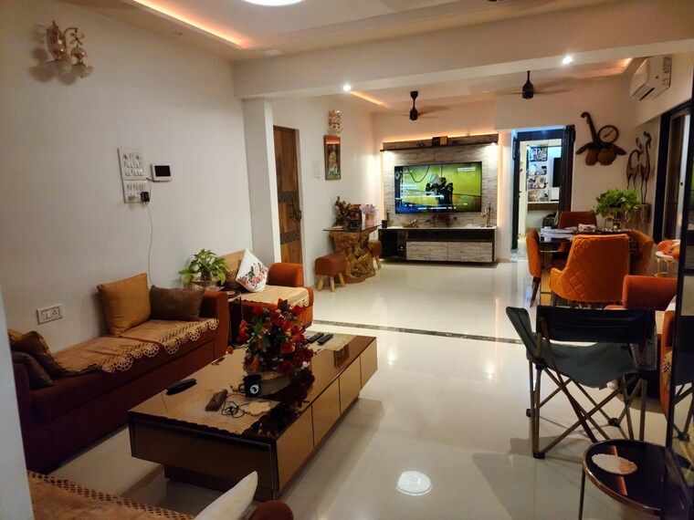 Master Bedroom, royal-oasis 2 Bedroom 599 Sq.Ft. Apartment In Malad West Mumbai 8908784