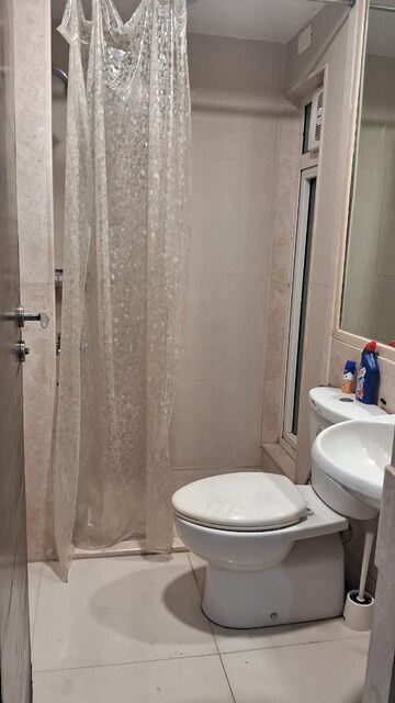 Bathroom in 3 BHK Apartment at Union Park, Chembur – for Rent