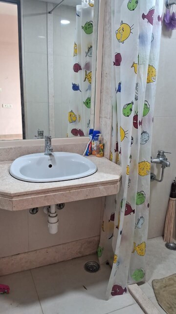 Bathroom in 3 BHK Apartment at Union Park, Chembur – for Rent