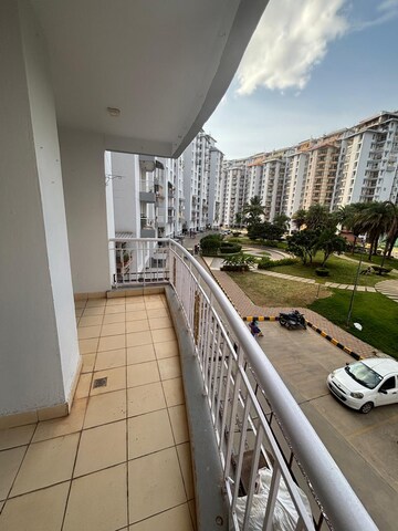 Balcony in 3 BHK Apartment at AWHO Sandeep Vihar, Whitefield – for Rent