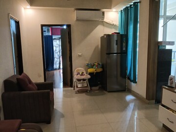 Living Room in 2 BHK Apartment at Galaxy Royale, Gaur City 2 – for Sale