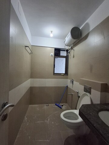 Bathroom in 3 BHK Apartment at Raheja Serenity, Kandivali East – for Rent
