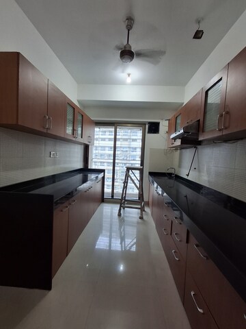 Kitchen in 3 BHK Apartment at Raheja Serenity, Kandivali East – for Rent