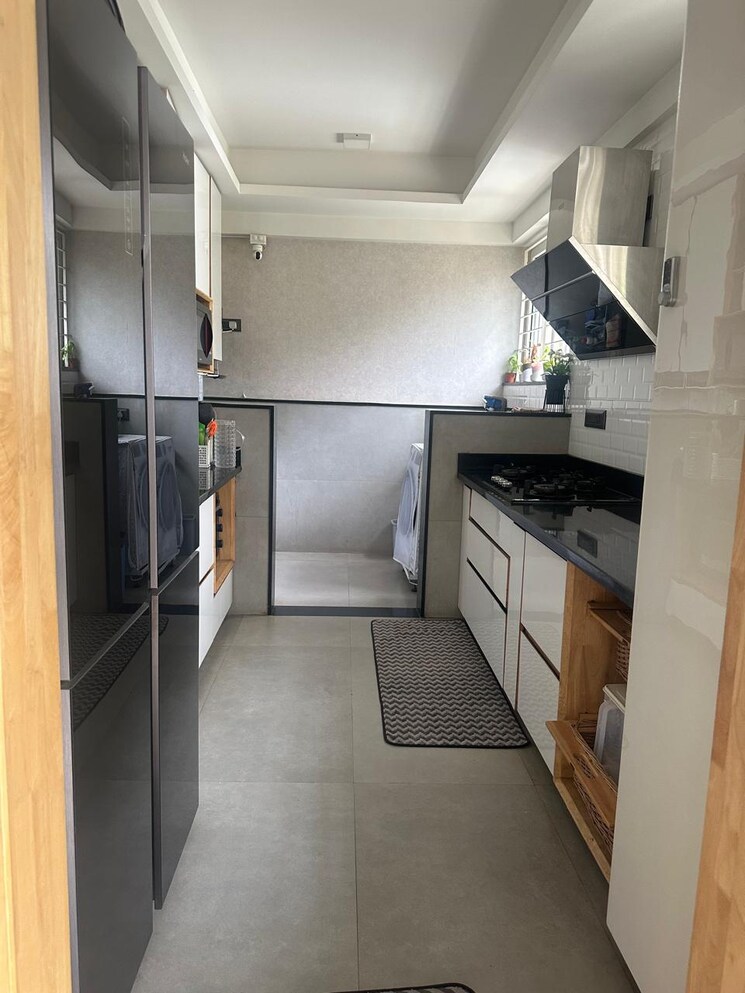 Kitchen, gold-platz 3 Bedroom 2600 Sq.Ft. Apartment In Richmond Town Bangalore 8908898