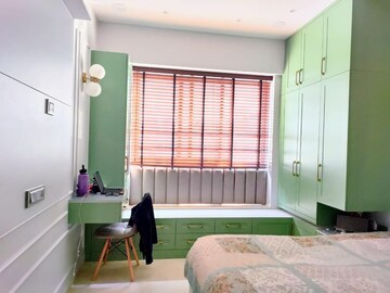 Master Bedroom in 3 BHK Apartment at Shapoorji Pallonji Vicinia, Powai – for Rent