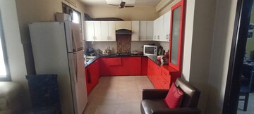 Kitchen in 4 BHK Builder Floor at Green Fields Colony – for Sale