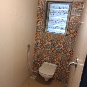 Bathroom in 1 BHK Apartment at Parsn Nehru Nagar Panchratna CHS, Kurla East – for Sale