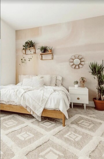 Bedroom in 2 BHK Apartment at Thanisandra Main Road – for Rent