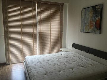 Bedroom in 4 BHK Builder Floor at Emaar The Palm Drive-Palm Studios, Sector 66 – for Rent