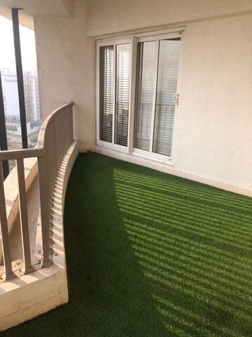 Balcony in 4 BHK Builder Floor at Emaar The Palm Drive-Palm Studios, Sector 66 – for Rent