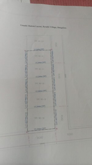  Plot For Sale in Byrathi