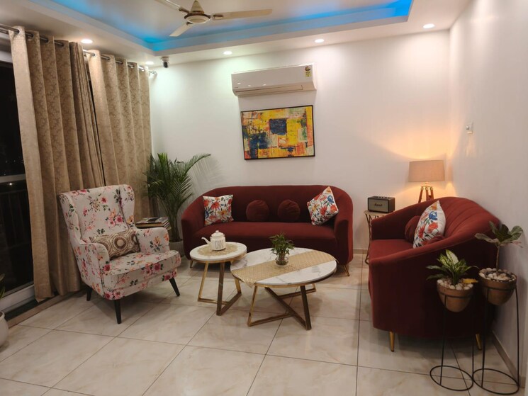 Living Room, m3m-soulitude 3.5 Bedroom 1496 Sq.Ft. Builder Floor In Sector 89 Gurgaon 8908963