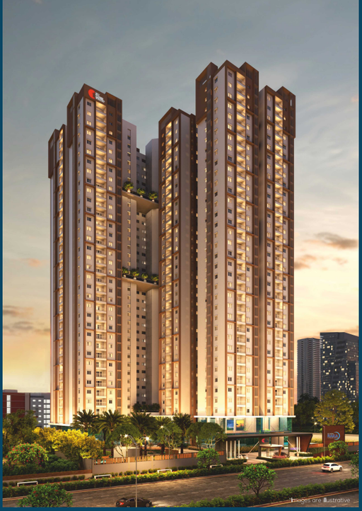 3 BHK + Pooja Room Apartment For Rent in My Home Raka