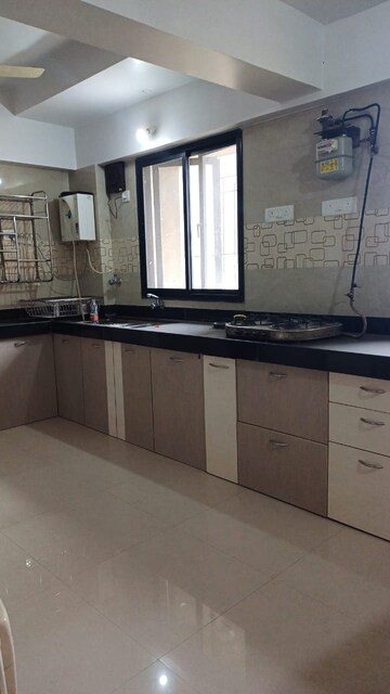 Kitchen in 4 BHK Apartment at Whispering Heights, Malad West – for Rent