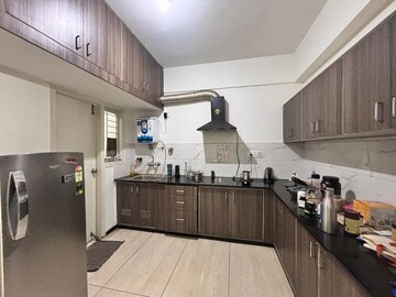 Kitchen in 3 BHK Apartment at Indiranagar – for Rent