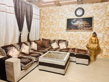 Living Room in 3 BHK Apartment at SRS Royal Hills, Sector 87 – for Rent