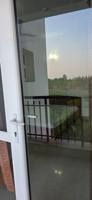 Balcony in 3 BHK Apartment at Prestige Wellington Park, Jalahalli – for Rent