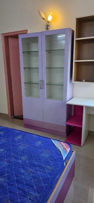 Bathroom in 3 BHK Apartment at Prestige Wellington Park, Jalahalli – for Rent