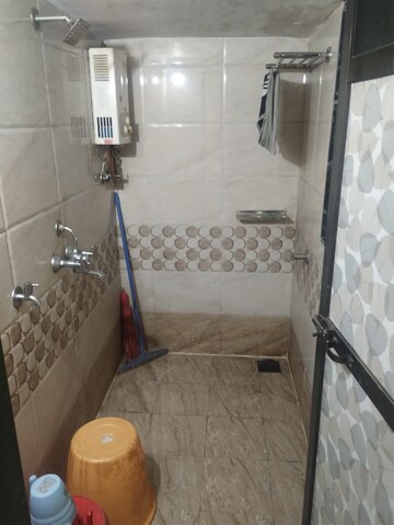 Bathroom in 1 BHK Apartment at Panchvan Complex, Borivali West – for Rent