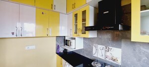 Kitchen in 3 BHK Apartment at New Town – for Sale