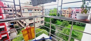 Balcony in 3 BHK Apartment at New Town – for Sale