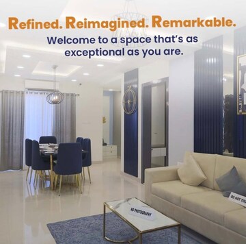 Living Room in 2.5 BHK Apartment at Vasavi Atlantis, Narsingi – for Sale