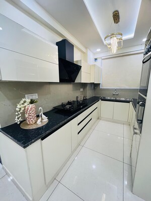 Kitchen in 3.5 BHK Apartment at Vip Road – for Sale