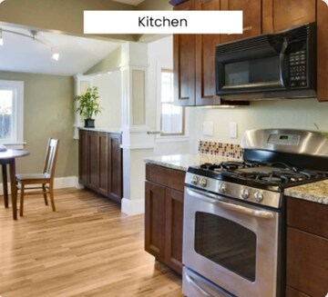 Kitchen in 1 BHK Apartment at Shreem Shree Krishna, Powai – for Sale