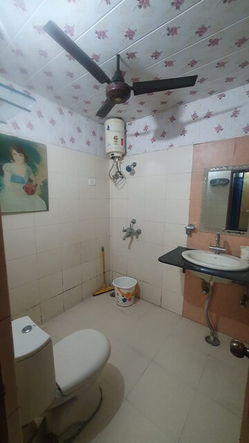 Bathroom in 1 RK Apartment at NK Savitry Enclave, Vip Road – for Rent