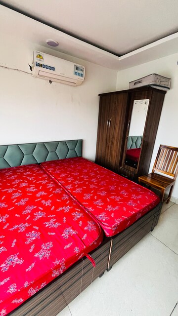 Bedroom in 1 BHK Apartment at Maya Garden City, Lohgarh – for Rent