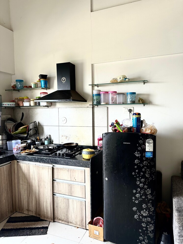 Kitchen, gera-adara 2 Bedroom 650 Sq.Ft. Apartment In Hinjewadi Pune 8909364