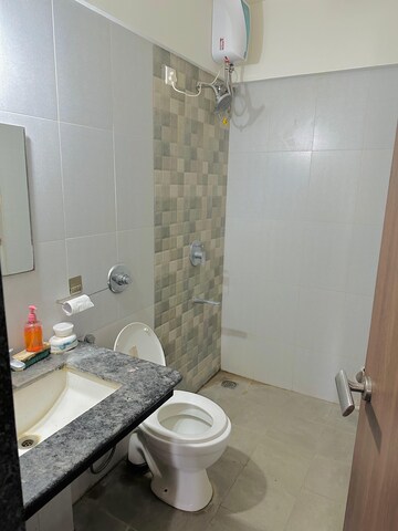 Bathroom in 2 BHK Apartment at Gera Adara, Hinjewadi – for Rent