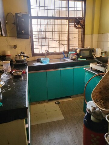 Kitchen in 3 BHK Builder Floor at Ganga Apartment Gurgaon, Sector 13 – for Sale