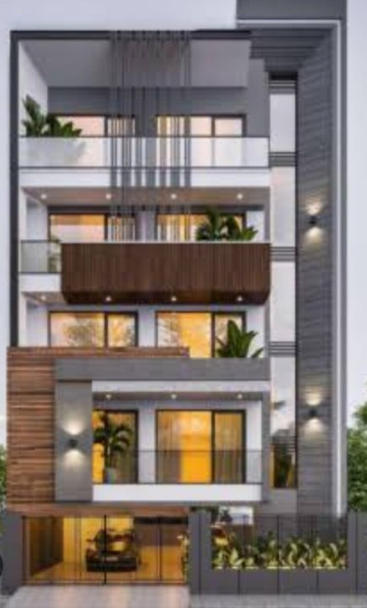 Exterior View, ganga-apartment-gurgaon 3 Bedroom 250 Sq.Yd. Builder Floor In Sector 13 Gurgaon 8909359