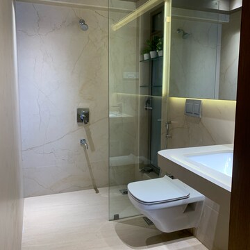 Bathroom in 3 BHK Apartment at DSD Aura, Dalvi Nagar – for Sale